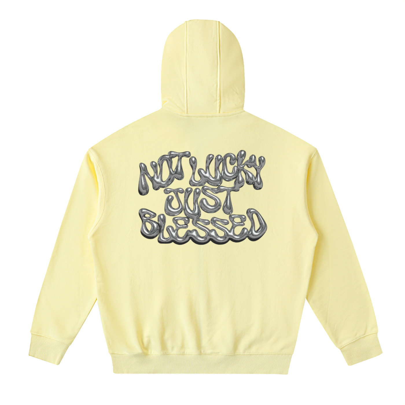 Drop-Shoulder Zip Up Hoodie