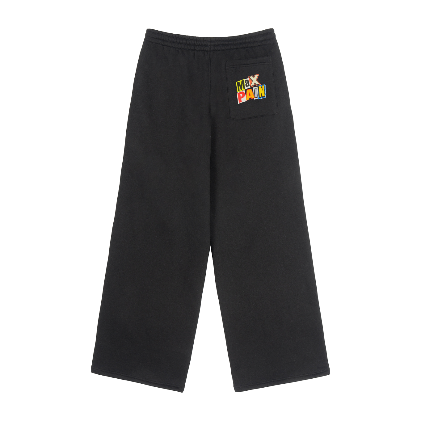 Fleece Drawstring Straight-Leg Sweatpants